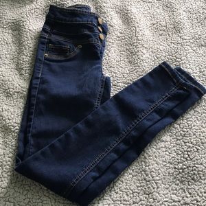 High waisted jeggings